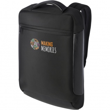 Logo trade promotional items image of: Expedition Pro 15.6" GRS recycled compact laptop backpack 12L