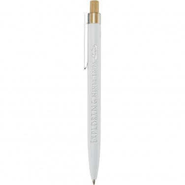 Logotrade advertising product image of: Nooshin recycled aluminium ballpoint pen  (blue ink)