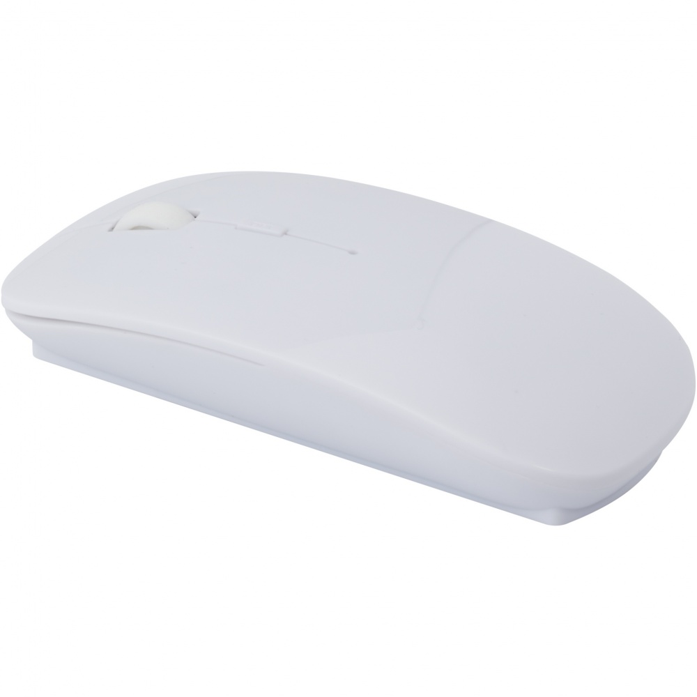 Logotrade promotional product image of: Menlo RCS recycled plastic wireless mouse 