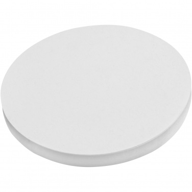 Logo trade promotional merchandise image of: Sticky-Mate® circle-shaped recycled sticky notes