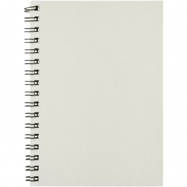 Logo trade advertising products picture of: Desk-Mate® A6 colour spiral notebook