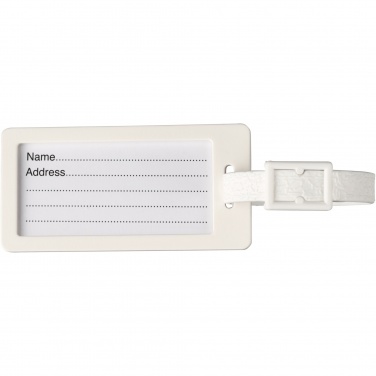 Logotrade promotional products photo of: River recycled window luggage tag