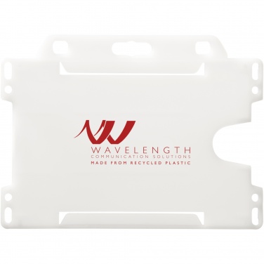 Logo trade advertising products picture of: Vega recycled plastic card holder