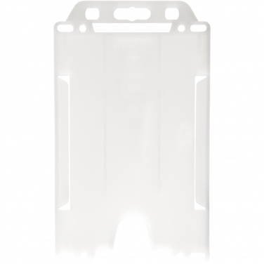 Logo trade advertising products picture of: Pierre recycled plastic card holder 