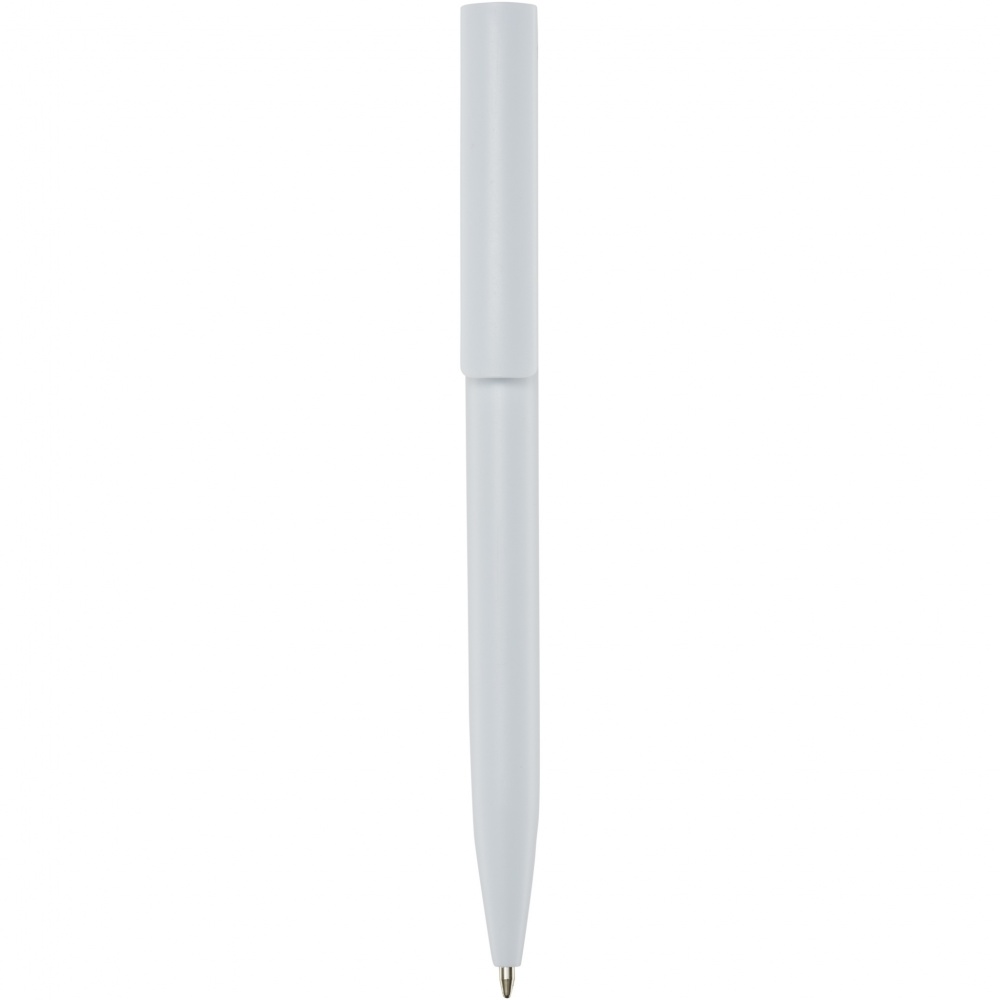 Logo trade promotional items image of: Unix recycled plastic ballpoint pen