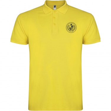 Logo trade corporate gifts image of: Star short sleeve kids polo