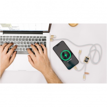 Logo trade promotional items picture of: SCX.design C49 5-in-1 charging cable