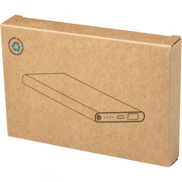 Logo trade promotional product photo of: Pep 4000 mAh Type-C recycled aluminium power bank 