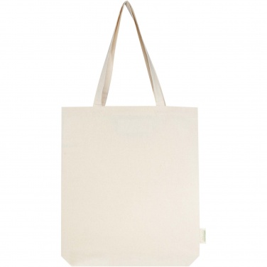 Logo trade promotional gift photo of: Orissa 180 g/m² organic wide bottom tote bag 11L