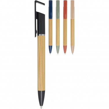 Logo trade promotional gift photo of: Delfina phone holder pen