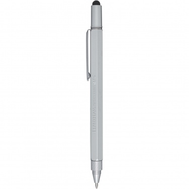 Logo trade advertising products image of: Dora recycled aluminium multifunctional pen