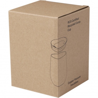 Logotrade promotional merchandise picture of: Corzo 350 ml RCS certified recycled stainless steel copper vacuum insulated cup