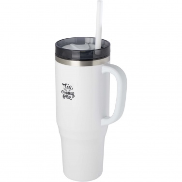 Logotrade promotional merchandise photo of: Melbourne 1200 ml RCS certified insulated tumbler with straw