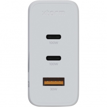 Logo trade corporate gifts image of: Xtorm XEC100 GaN² Ultra 100W wall charger