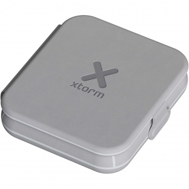 Logotrade corporate gift picture of: Xtorm XWF21 15W foldable 2-in-1 wireless travel charger