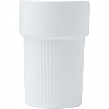 Logo trade corporate gifts image of: Tumbler Fika 340 ml with bamboo sleeve