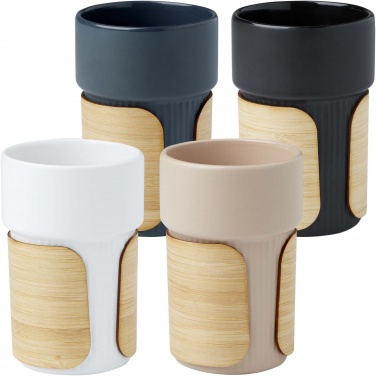 Logo trade advertising product photo of: Tumbler Fika 340 ml with bamboo sleeve