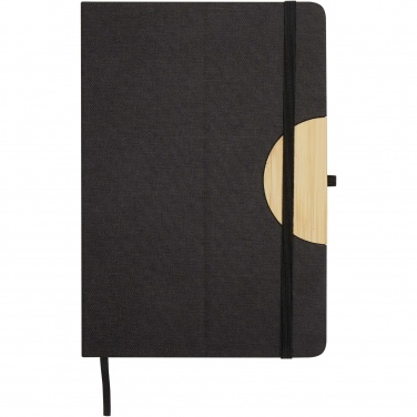 Logo trade promotional item photo of: Carmen A5 hard cover notebook and ballpoint pen gift set