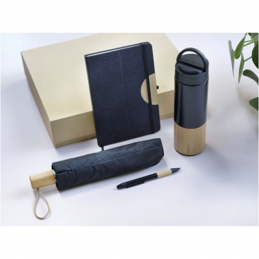 Logotrade promotional merchandise picture of: Carmen A5 hard cover notebook and ballpoint pen gift set