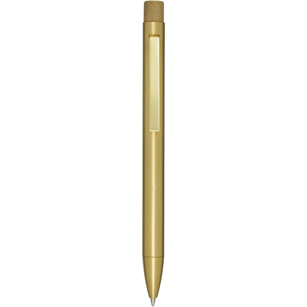 Logotrade promotional giveaways photo of: Beatriz recycled brass ballpoint pen