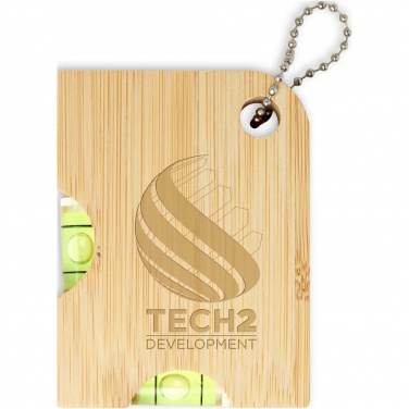 Logo trade advertising products picture of: Levo bamboo bottle opener with level 