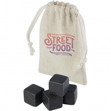 Logotrade promotional gift picture of: Pedro stone ice cubes set