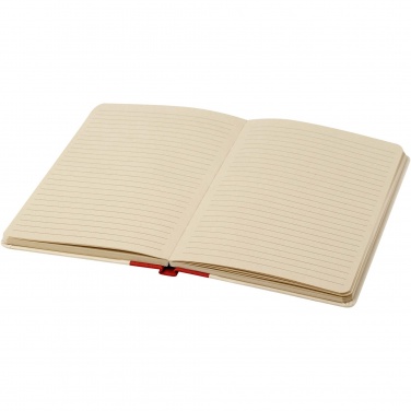 Logo trade promotional giveaways image of: Liliana A5 sugar cane plastic hard cover notebook