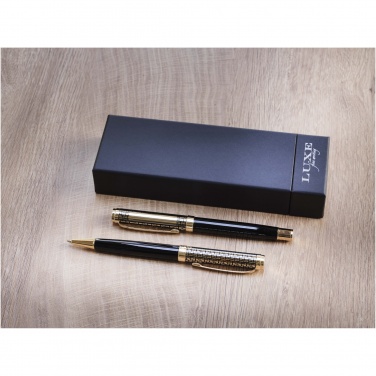 Logo trade corporate gifts picture of: Legato ballpoint and rollerball pen set