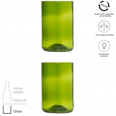 Logo trade promotional merchandise image of: Originalhome 280 ml drinking glass set