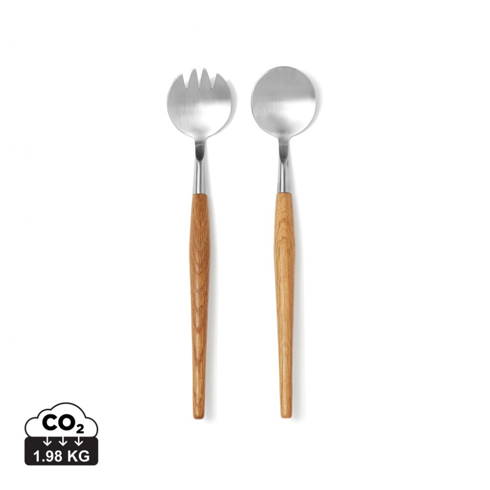Logotrade promotional giveaway picture of: VINGA Retro serving cutlery