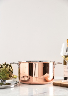 Logotrade promotional gifts photo of: VINGA Baron copper saucepan