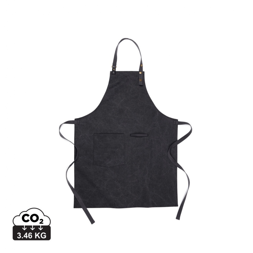 Logotrade promotional item picture of: VINGA Tome GRS recycled canvas Apron
