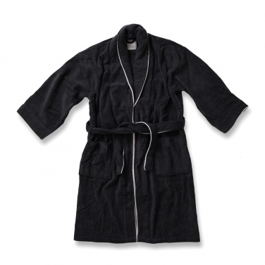 Logo trade promotional giveaway photo of: VINGA Harper bathrobe S/M