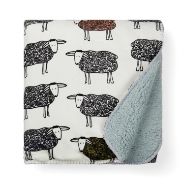 Logo trade advertising products image of: VINGA Sheep GRS recycled PET pile blanket