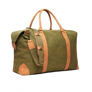 Logotrade advertising products photo of: VINGA Bosler RCS recycled canvas weekend bag