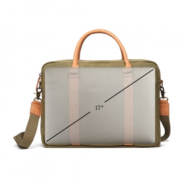 Logotrade business gift image of: VINGA Bosler RCS recycled canvas computer bag