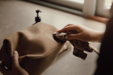 Logotrade promotional merchandise photo of: VINGA Sloane toiletry bag RCS recycled polyester