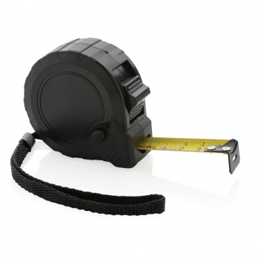 Logo trade promotional giveaways image of: RCS recycled plastic 5M/19 mm tape with stop button