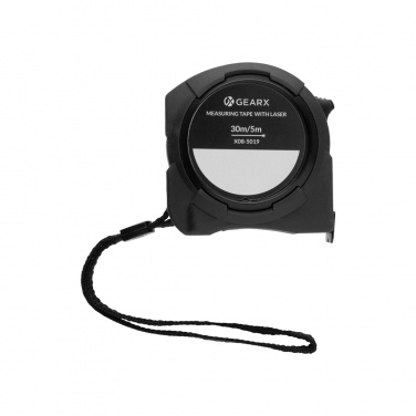 Logo trade promotional items image of: Gear X measuring 5M tape with 30M laser