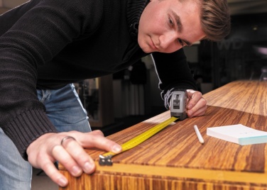 Logotrade business gifts photo of: Measuring tape with carabiner