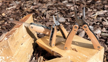 Logo trade promotional items image of: Wood pocket knife