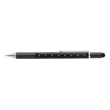 Logo trade promotional giveaway photo of: 5-in-1 aluminium toolpen