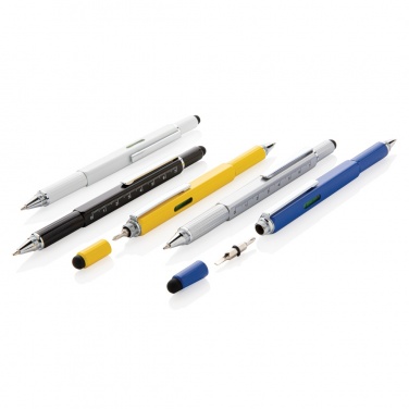Logotrade promotional merchandise photo of: 5-in-1 aluminium toolpen