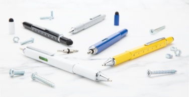 Logotrade promotional gift image of: 5-in-1 aluminium toolpen