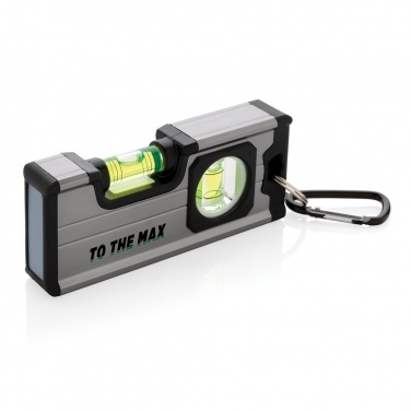 Logo trade promotional gifts image of: Magnetic level ruler medium