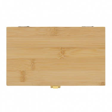 Logotrade promotional product picture of: Carvine 21 pcs bamboo tool set