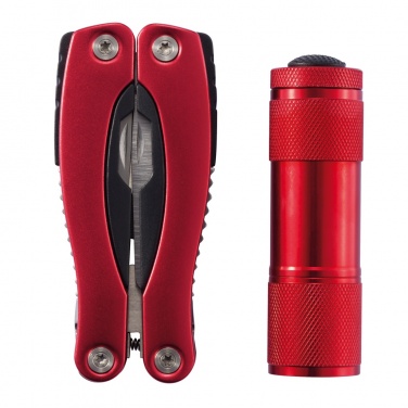 Logotrade promotional product picture of: Multitool and torch set