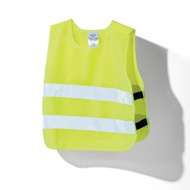 Logotrade promotional product image of: GRS recycled PET high-visibility safety vest 3-6 years
