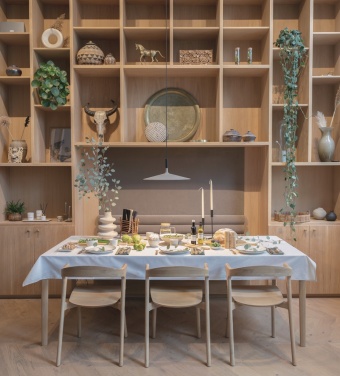 Logo trade corporate gifts picture of: Ukiyo bamboo large serving board