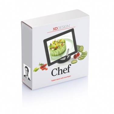 Logo trade promotional products image of: Chef tablet stand with touchpen